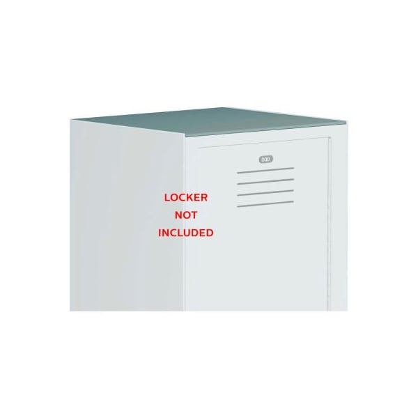 Bradley Locker Flat Top FT1812-200 18x12 - Gray